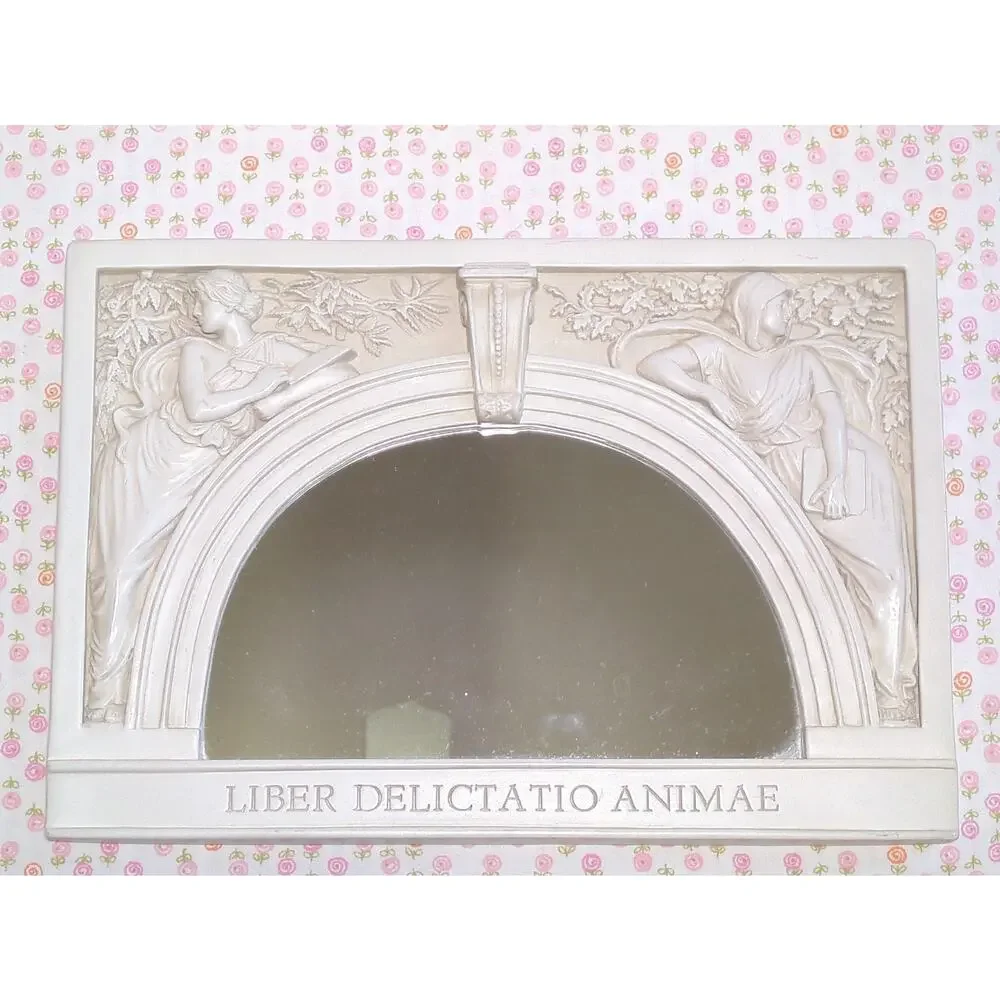 Vintage Facsimiles Ltd Literature Spandrels Latin Liber Delictatio Animae Mirror